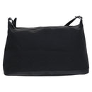 GUCCI GG Canvas Shoulder Bag Nylon Black Silver 105669 Auth ep8385-13