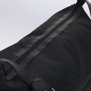 GUCCI GG Canvas Shoulder Bag Nylon Black Silver 105669 Auth ep8385-6