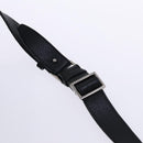 GUCCI GG Canvas Shoulder Bag Nylon Black Silver 105669 Auth ep8385-8