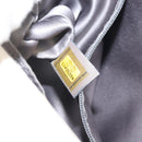 CHANEL Chain Hand Bag Leather White Silver CC Auth ep8399-20