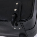PRADA Suitcase Safiano leather Black Auth ep8401-9