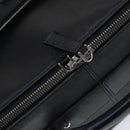 PRADA Suitcase Safiano leather Black Auth ep8401-24
