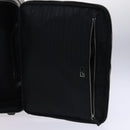 PRADA Suitcase Safiano leather Black Auth ep8401-26