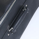 PRADA Suitcase Safiano leather Black Auth ep8401-14