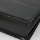 GUCCI Hand Bag Leather Black Gold 000 46 0096 Auth ep8407-16