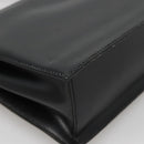 GUCCI Hand Bag Leather Black Gold 000 46 0096 Auth ep8407-17