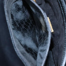 GUCCI Hand Bag Leather Black Gold 000 46 0096 Auth ep8407-11