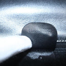 GUCCI Hand Bag Leather Black Gold 000 46 0096 Auth ep8407-12