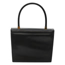 GUCCI Hand Bag Leather Black Gold 000 46 0096 Auth ep8407-2