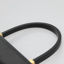 GUCCI Hand Bag Leather Black Gold 000 46 0096 Auth ep8407-14