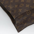 LOUIS VUITTON Monogram Sac Plat Hand Bag M51140 LV Auth ep8413-16