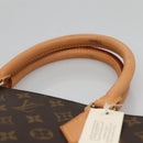 LOUIS VUITTON Monogram Sac Plat Hand Bag M51140 LV Auth ep8413-8