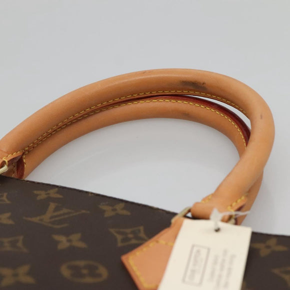 LOUIS VUITTON Monogram Sac Plat Hand Bag M51140 LV Auth ep8413