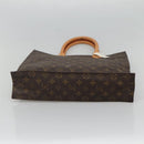 LOUIS VUITTON Monogram Sac Plat Hand Bag M51140 LV Auth ep8413-5