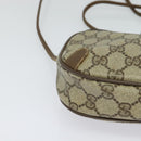 GUCCI GG Supreme Web Sherry Line Shoulder Bag PVC Beige 89 02 066 Auth ep8425-9