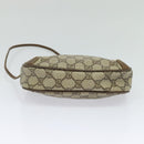 GUCCI GG Supreme Web Sherry Line Shoulder Bag PVC Beige 89 02 066 Auth ep8425-5