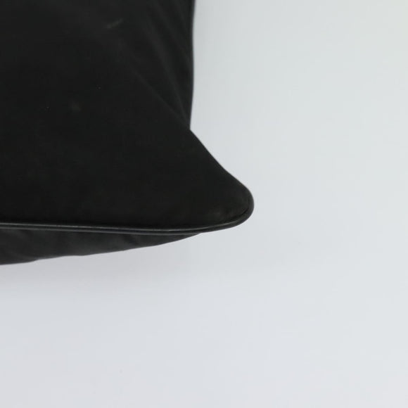 PRADA Shoulder Bag Nylon Black Silver Auth ep8428