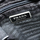 PRADA Shoulder Bag Nylon Black Silver Auth ep8428-18