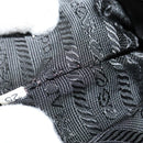 PRADA Shoulder Bag Nylon Black Silver Auth ep8428-12