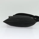 PRADA Shoulder Bag Nylon Black Silver Auth ep8428-5
