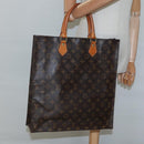 LOUIS VUITTON Monogram Sac Plat Hand Bag M51140 LV Auth ep8430-19
