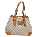 LOUIS VUITTON Damier Azur Hampstead MM Tote Bag N51206 LV Auth ep8433-1