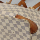 LOUIS VUITTON Damier Azur Hampstead MM Tote Bag N51206 LV Auth ep8433-10