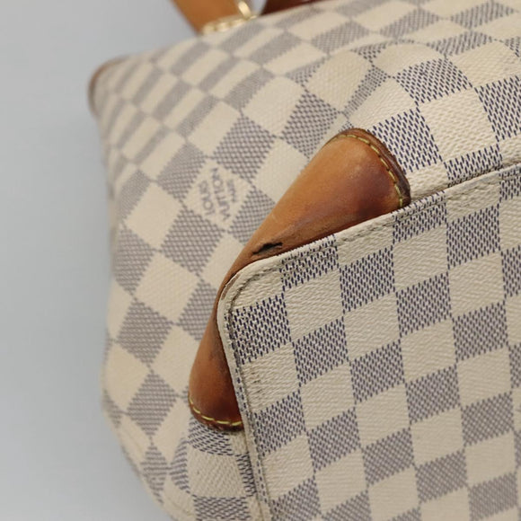 LOUIS VUITTON Damier Azur Hampstead MM Tote Bag N51206 LV Auth ep8433