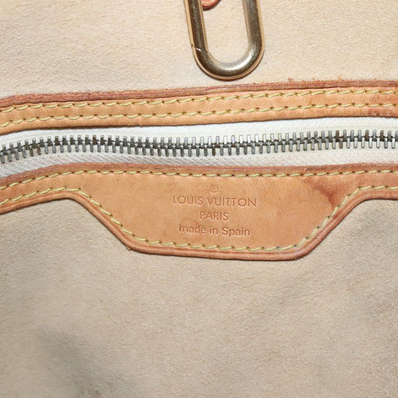 LOUIS VUITTON Damier Azur Hampstead MM Tote Bag N51206 LV Auth ep8433