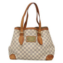 LOUIS VUITTON Damier Azur Hampstead MM Tote Bag N51206 LV Auth ep8433-2