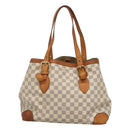 LOUIS VUITTON Damier Azur Hampstead MM Tote Bag N51206 LV Auth ep8433-3
