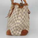 LOUIS VUITTON Damier Azur Hampstead MM Tote Bag N51206 LV Auth ep8433-5