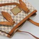 LOUIS VUITTON Damier Azur Hampstead MM Tote Bag N51206 LV Auth ep8433-6