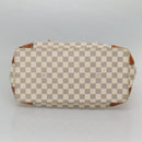 LOUIS VUITTON Damier Azur Hampstead MM Tote Bag N51206 LV Auth ep8433-9