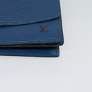 LOUIS VUITTON Epi Grenel Shoulder Bag Blue M52362 LV Auth ep8436-15