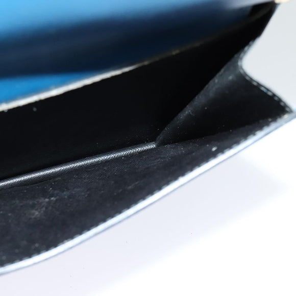 LOUIS VUITTON Epi Grenel Shoulder Bag Blue M52362 LV Auth ep8436