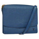 LOUIS VUITTON Epi Grenel Shoulder Bag Blue M52362 LV Auth ep8436-1
