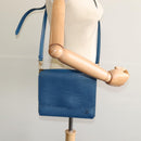 LOUIS VUITTON Epi Grenel Shoulder Bag Blue M52362 LV Auth ep8436-25