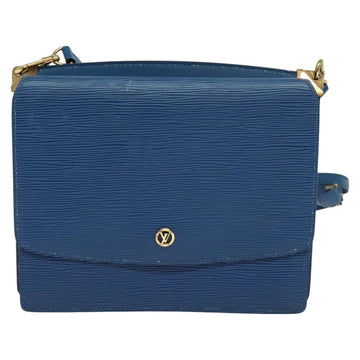 LOUIS VUITTON Epi Grenel Shoulder Bag Blue M52362 LV Auth ep8436 - 0