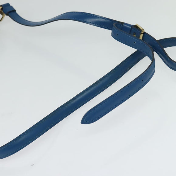 LOUIS VUITTON Epi Grenel Shoulder Bag Blue M52362 LV Auth ep8436