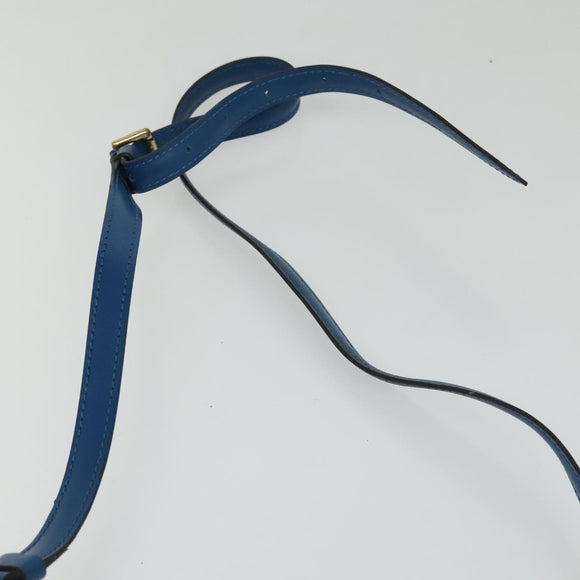 LOUIS VUITTON Epi Grenel Shoulder Bag Blue M52362 LV Auth ep8436