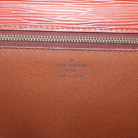 LOUIS VUITTON Epi Monceau 28 Hand Bag Brown M52123 LV Auth ep8444