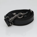 BOTTEGA VENETA INTRECCIATO Shoulder Bag Leather Black Silver Auth ep8445-19