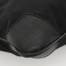 GUCCI Shoulder Bag Nylon Black Silver 148476 Auth ep8456-16