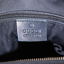 GUCCI Shoulder Bag Nylon Black Silver 148476 Auth ep8456-20