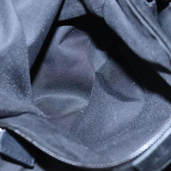 GUCCI Shoulder Bag Nylon Black Silver 148476 Auth ep8456