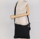 GUCCI Shoulder Bag Nylon Black Silver 148476 Auth ep8456-25