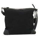 GUCCI Shoulder Bag Nylon Black Silver 148476 Auth ep8456-2