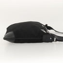 GUCCI Shoulder Bag Nylon Black Silver 148476 Auth ep8456-4