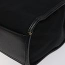 GUCCI Jackie Hand Bag Nylon Black Silver 002 1065 Auth ep8460-9